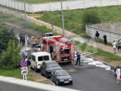 Вибух BMW у підмосков’ї: загинув водій У-підмосков'ї-злетів-у-повітря-bmw-у-мікрорайоні-для-російських-військових
