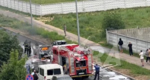 Вибух BMW у підмосков’ї: загинув водій У-підмосков'ї-злетів-у-повітря-bmw-у-мікрорайоні-для-російських-військових