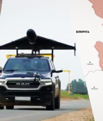 Аналіз використання Білорусі для запуску російських дронів в Україні П’ять-місць-запуску-«шахедів»-біля-кордону-з-Білоруссю-(фото).-Розслідування-Радіо-Свобода