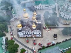 Києво-Печерська лавра закрита для відвідувачів після нічного обстрілу Києво-Печерську лавру закрили для відвідувачів, Епіфаній відреагував на удар РФ