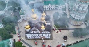 Києво-Печерська лавра закрита для відвідувачів після нічного обстрілу Києво-Печерську лавру закрили для відвідувачів, Епіфаній відреагував на удар РФ