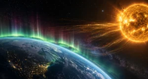 Землю охоплять слабкі магнітні бурі 15-16 червня Землю охоплять слабкі магнітні бурі 15-16 червня