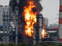Український удар по Московському НПЗ: пожежа та зупинка виробництва Атака України “вимкнула” Московський НПЗ, – Reuters