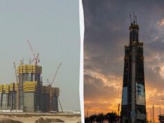 Будівництво найвищого хмарочосу світу наближається до важливої віхи Будівництво-найвищого-хмарочосу-світу-наближається-до-важливої-віхи