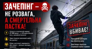 Зростання ризиків небезпечних розваг серед підлітків: проблема зачепінгу Зачепінг-—-це-не-екстрим.-Це-смертельна-небезпека!