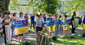 Акція на підтримку безвісти зниклих військових відбулася у Благодатному У-Благодатному-провели-акцію-на-підтримку-військовополонених