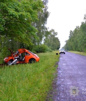 volkswagen-влетів-у-дерево:-на-Волині-загинула-28-річна-жінка