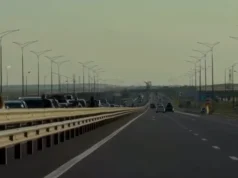 На виїзді з Криму утворився 15-кілометровий затор На-виїзді-з-Криму-утворився-15-кілометровий-затор,-вночі-рух-Кримським-мостом-перекрили-–-astra