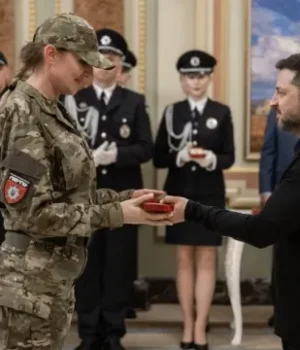 Зеленський відзначив поліцейських державними нагородами