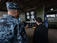 В Україні вперше показали пускову установку Harpoon на озброєнні ЗСУ В Україні вперше показали пускову установку Harpoon на озброєнні ЗСУ