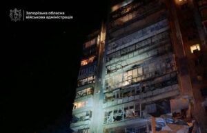 Росія завдала щонайменше п’яти ударів по Запоріжжю: зруйновано частину багатоповерхівки, постраждала критична інфраструктура Росія-завдала-щонайменше-п’яти-ударів-по-Запоріжжю:-зруйновано-частину-багатоповерхівки,-постраждала-критична-інфраструктура
