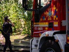Вибух російського дрону у Києві: деталі інциденту У Києві російський дрон вдарив поблизу газорозподільної станції
