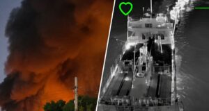 Атаки українських сил на російські військові об’єкти в Азовському морі Україна вночі уразила 12 танкерів “тіньового флоту ” РФ і не тільки