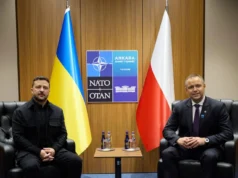 Зеленський розповів деталі своїх переговорів із Навроцьким на саміті НАТО Зеленський розповів деталі своїх переговорів із Навроцьким на саміті НАТО