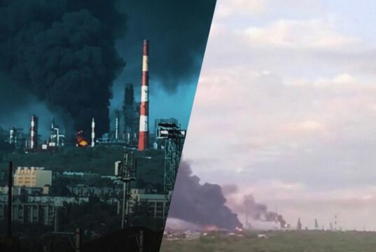Сили безпілотних систем рознесли ключовий НПЗ росіян на Поволжі Сили-безпілотних-систем-рознесли-ключовий-НПЗ-росіян-на-Поволжі
