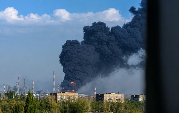 Успішна атака українських сил на російський нафтопереробний завод ССО вгатили по останньому великому “бензиновому” НПЗ у Росії