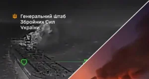 Сили оборони України завдали ударів по танкерам та інфраструктурі окупантів Генштаб-підтвердив-ураження-6-танкерів,-двох-буксирів,-нафтобази-і-задіяних-окупантами-мостів