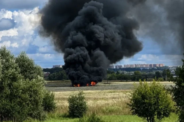 У Підмосков’ї розбився винищувач Су-57, пілоти встигли катапультуватися У-підмосков'ї-впав-військовий-літак,-попередньо-найсучасніший-російський-винищувач-Су-57