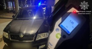 Двічі спиняли за півтори години: у Ковелі водій поплатився за п’яну їзду Двічі-спиняли-за-півтори-години:-у-Ковелі-водій-поплатився-за-п’яну-їзду