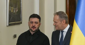 Зеленський та Туск обговорили безпеку та оборонну співпрацю у Любліні Зеленський-і-Туск-обговорили-переговори-у-Вашингтоні,-оборонну-співпрацю-та-безпекові-виклики