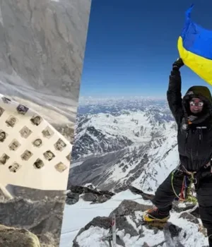 Українська альпіністка вперше підкорила Нанга-Парбат та вшанувала загиблих воїнів
