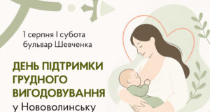 У Нововолинську відзначать День підтримки грудного вигодовування У-Нововолинську-проведуть-захід-для-підтримки-грудного-вигодовування