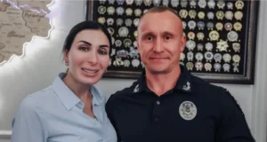 Лора Лумер поділилася враженнями від зустрічі з заступником голови Нацполіції Лора Лумер поділилася враженнями від зустрічі з заступником голови Нацполіції