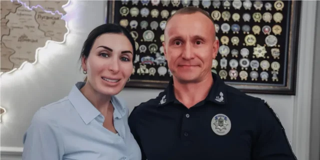 Лора Лумер поділилася враженнями від зустрічі з заступником голови Нацполіції Лора Лумер поділилася враженнями від зустрічі з заступником голови Нацполіції