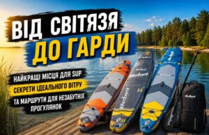 Від Світязя до Гарди: найкращі місця для SUP, секрети ідеального вітру та маршрути для прогулянок Від Світязя до Гарди: найкращі місця для SUP, секрети ідеального вітру та маршрути для незабутніх прогулянок