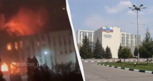 У Бєлгороді після атаки дронів горить університет, де розробляли БПЛА У-Бєлгороді-після-атаки-дронів-горить-університет,-де-розробляли-БПЛА