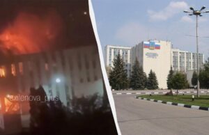 У Бєлгороді після атаки дронів горить університет, де розробляли БПЛА У-Бєлгороді-після-атаки-дронів-горить-університет,-де-розробляли-БПЛА