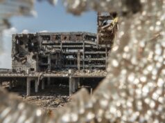 Донецький аеропорт перетворюється на базу для безпілотників армії РФ «Дронопорт»-на-руїнах.-База-РФ-для-«шахедів»-в-Донецькому-аеропорту
