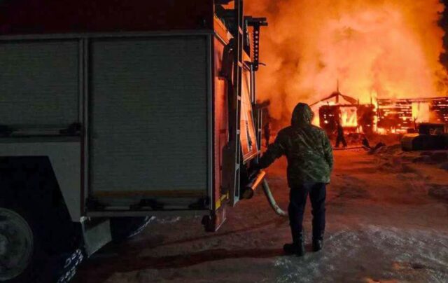 Вибухи на аеродромі “Гвардійське” в Криму: потужні пожежі охопили територію На аеродромі “Гвардійське” у Криму вирують масштабні пожежі