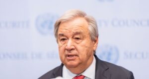 Генеральний секретар ООН засуджує ракетні атаки Росії на Україну та ескалацію конфлікту Генсекретар ООН засудив удари Росії й “ескалацію конфлікту на території РФ”