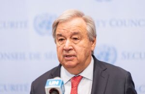 Генеральний секретар ООН засуджує ракетні атаки Росії на Україну та ескалацію конфлікту Генсекретар ООН засудив удари Росії й “ескалацію конфлікту на території РФ”
