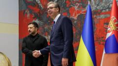 Візит Зеленського до Сербії: ключові моменти переговорів з Вучичем Зеленський-вперше-у-Белграді.-Про-що-домовилися-президенти-України-та-Сербії