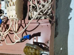 У Миколаєві в електрощитовій багатоповерхівки виявили бойову гранату У Миколаєві в електрощитовій багатоповерхівки виявили бойову гранату