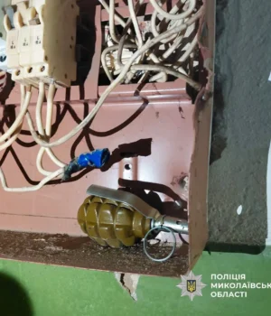 У Миколаєві в електрощитовій багатоповерхівки виявили бойову гранату