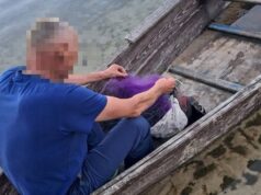У Шацькому нацпарку спіймали чоловіка, який хотів розставляти браконьєрські сітки. ФОТО У-Шацькому-нацпарку-спіймали-чоловіка,-який-хотів-розставляти-браконьєрські-сітки.-ФОТО