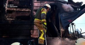 На Одещині дрон влучив у поїзд із понад 300 пасажирами, де їхало багато дітей: є загиблі (моторошні кадри) На Одещині-дрон-влучив-у поїзд-із понад-300 пасажирами,-де їхало-багато-дітей:-є загиблі-(моторошні-кадри)