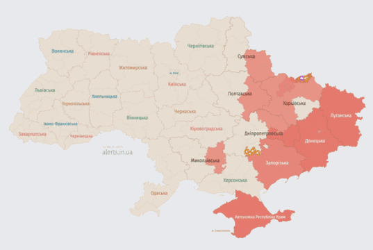 Ворог атакує Україну ударними БпЛА: напрямок руху Ворог-атакує-Україну-ударними-БпЛА:-напрямок-руху