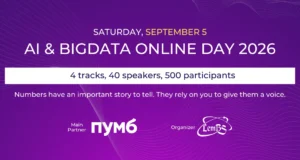 У Києві відбудеться онлайн-конференція AI & BigData Online Day 2026, присвячена штучному інтелекту У Києві відбудеться онлайн-конференція AI & BigData Online Day 2026, присвячена штучному інтелекту