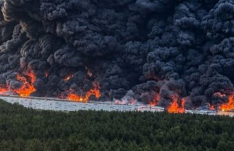 Удар по логістичному хабу Wildberries у Московській області 16 серпня Українські дрони FP-1 уразили один з найбільших складів Wildberries під Москвою
