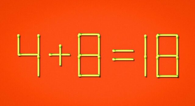 Які два сірники тут стоять неправильно: 5-секундний тест на IQ Які-два-сірники-тут-стоять-неправильно:-5-секундний-тест-на-iq