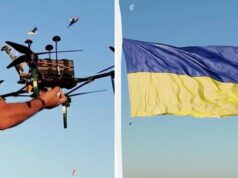 Над Чорним морем замайорів велечезний прапор України: прикордонники показали відео Над-Чорним-морем-замайорів-велечезний-прапор-України:-прикордонники-показали-відео