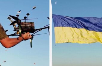 Над Чорним морем замайорів велечезний прапор України: прикордонники показали відео Над-Чорним-морем-замайорів-велечезний-прапор-України:-прикордонники-показали-відео