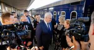 Лідери північних країн прибули до Києва напередодні Дня Незалежності До-Києва-прибули-лідери-Данії,-Естонії,-Фінляндії,-Латвії-та-Норвегії