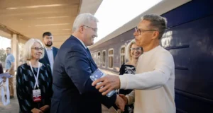 До Києва прибули лідери шести європейських країн До Києва прибули лідери шести європейських країн