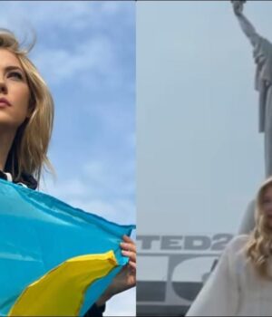 Зірка-“Вікінгів”-приїхала-у-Київ-і-зробила-заяву-про-завершення-війни-в-Україні