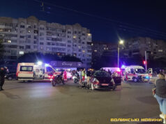 У Луцьку на Соборності – ДТП: зіткнулися авто і мотоцикл У-Луцьку-на-Соборності-–-ДТП:-зіткнулися-авто-і-мотоцикл